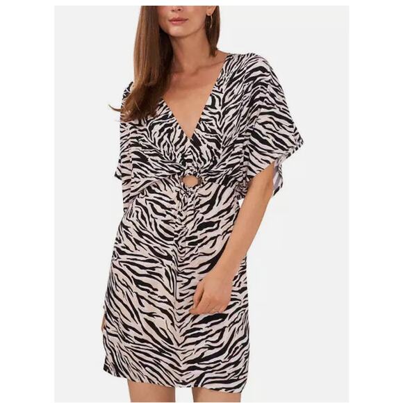 1.STATE Women's Animal-Print Dress Cover-Up Size Small - Picture 1 of 5
